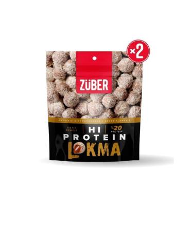 Z ber High Protein Lokma with Peanut Butter 84g X 2 Pieces