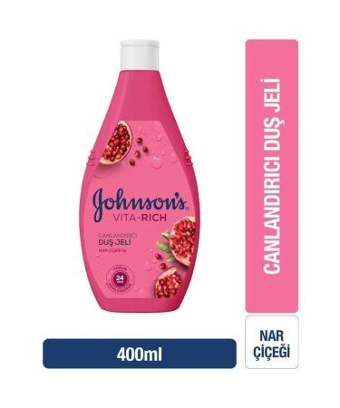 Johnson's Vita-rich Pomegranate Blossom Revitalizing Shower Gel 400ml