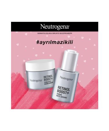 Neutrogena Retinol Boost Intense Cream Night Serum Inseparable Duo