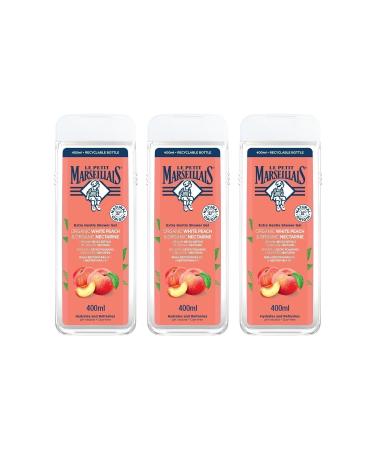 Le Petit Marseillais Shower Gel Peach & Nectarine 400 ml x3 - Buy Online on GoSupps.com