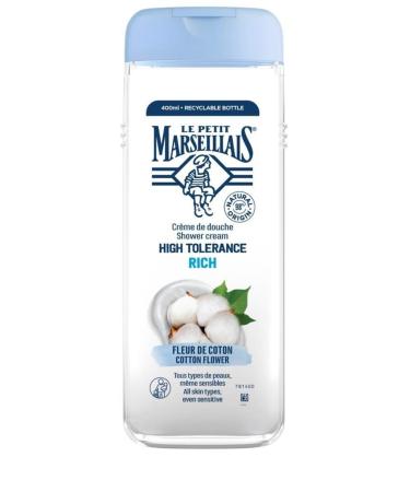 Le Petit Marseillais High Tolerance Cotton Flower Shower Gel 400 ml