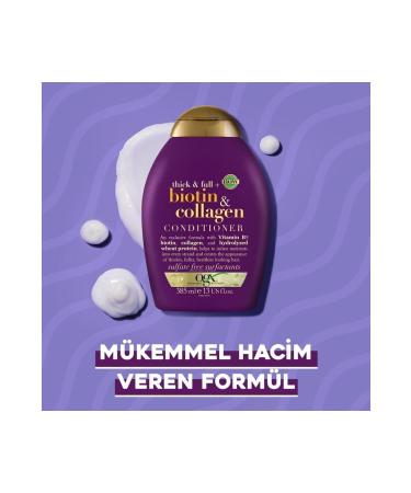 OGX Volumizing Biotin & Collagen Sulfate-Free Hair Care Cream 385 ml - Buy Online on GoSupps.com