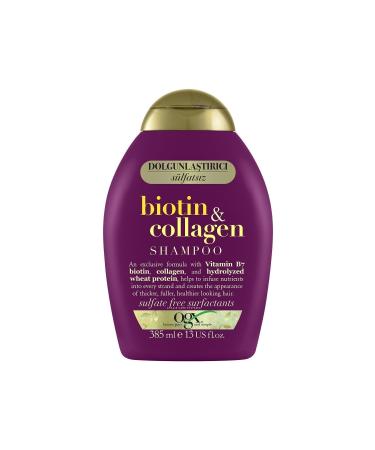 OGX Biotin & Collagen Full Plumping and Extension Shampoo 385 ml - Buy Online on GoSupps.com