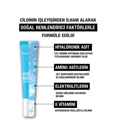 Neutrogena Hydro Boost Anti-Fatigue Eye Cream 15 ml - Buy Online on GoSupps.com