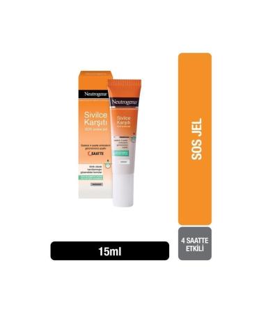 Neutrogena Visibly Clear Anti-Acne Sauce Fast Acting Acne Gel 15 ml