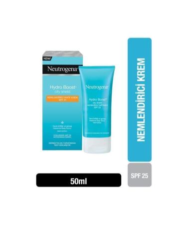Neutrogena Hydro Boost City Shield Moisturizing Light Cream Spf25 50 ml x2