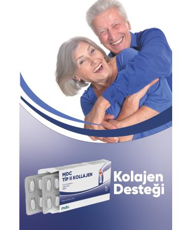 MDC Type 2 Collagen 30 Tablets (TYPE 2 COLLAGEN MSM AKG NL K) - Buy Online on GoSupps.com