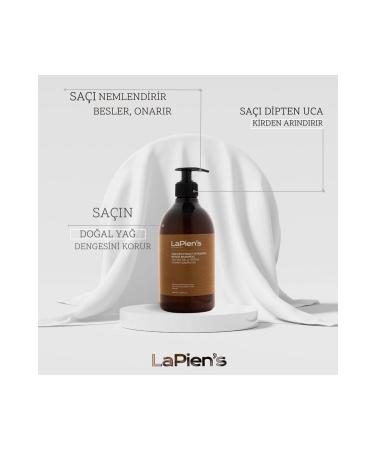 Lapien's Intensive Repairing Bond Strengthening Moisturizing Shampoo for Damaged Damaged Dry Hair 500 ml - Buy Online on GoSupps.com