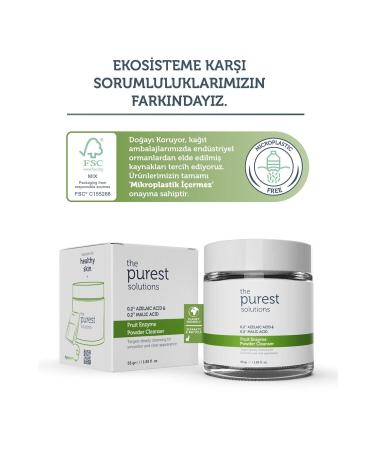 The Purest Solutions Purifying and Revitalizing Powder Cleanser with Fruit Acids for All Skin Types 55 Gr - Buy Online on GoSupps.com