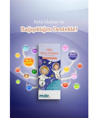 MDC Beta Glucan Syrup 150 ml (BETA GLUCAN MULTIVITAMIN) - Buy Online on GoSupps.com