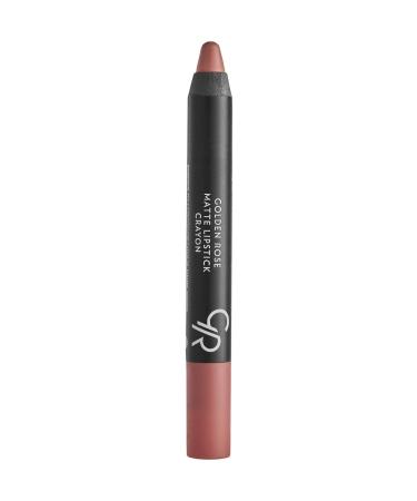 Golden Rose Matte Lipstick Crayon No: 26 Milky Coffee - Matte Pencil Lipstick - 8691190903268