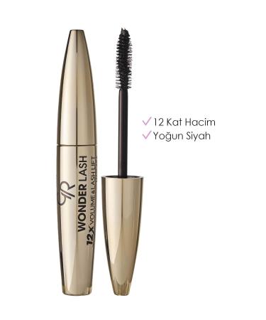 Golden Rose Wonder Lash Mascara - Black - Volumizing Mascara - 8691190069216