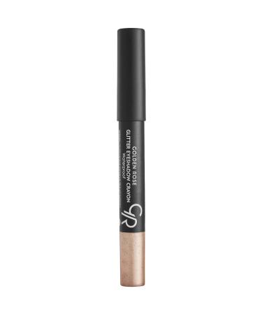Golden Rose Glitter Eyeshadow Crayon Waterproof No: 57 Bright Gold - Glitter Pencil Eyeshadow - 8691190815578 - Buy Online on GoSupps.com