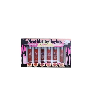 the balm Meet Matt (e) Hughes Miami Collection 6 colors Travel Size Liquid Lipstick - Buy Online on GoSupps.com