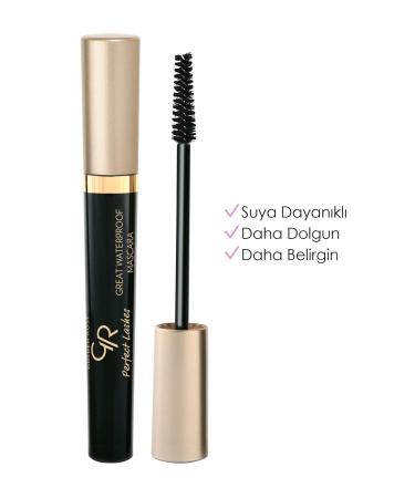 Golden Rose Perfect Lashes Great Waterproof - Waterproof Black Mascara - 8691190066512 - Buy Online on GoSupps.com