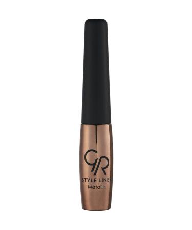 Golden Rose Style Liner Metallic Eyeliner No: 06 Copper - Metallic Eyeliner - 8691190170066