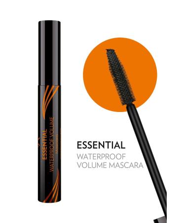 Golden Rose Essential Waterproof Volume Mascara Black - Waterproof Mascara - 8691190070687