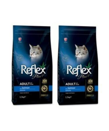Reflex Salmon Adult Cat Food 1.5 Kg X 2 Pieces