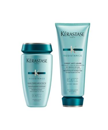 Kerastase Resistance Ciment Anti Usure 200ml Conditioner Resistance Bain De Force Architecte 250ml Chmp.