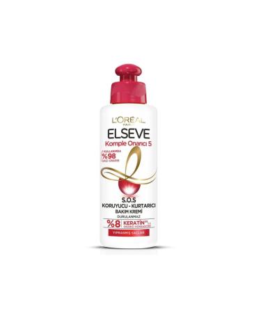 Elseve Loreal Paris Complete Repair 5 S o s Protective - Rescue Care Cream 200 Ml