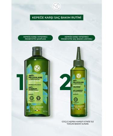 Yves Rocher Anti-Dandruff (Anti-Pelliculaire) Soothing Prebiotic Hair Care Lotion - Vegan-150 Ml - Buy Online on GoSupps.com
