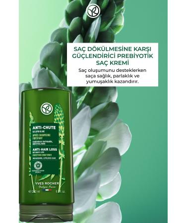 Yves Rocher Anti-Hair Loss (anti-chute) Strengthening Prebiotic Hair Cream - Vegan-200 Ml- 52694 - Buy Online on GoSupps.com