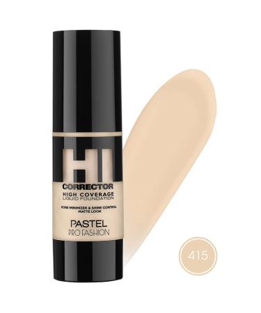 Pastel High Coverage Liquid Foundation - Liquid Foundation 415 30 ml