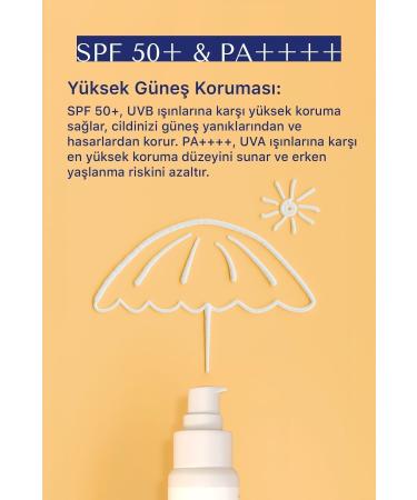 Verda Riche High Protection SPF 50+ Tone Equalizer Anti-Blackhead and Anti-Blemish Face Sun Cream 50ml - Buy Online on GoSupps.com