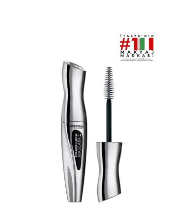 Deborah Milano Extraordinary 5 in 1 Black Mascara