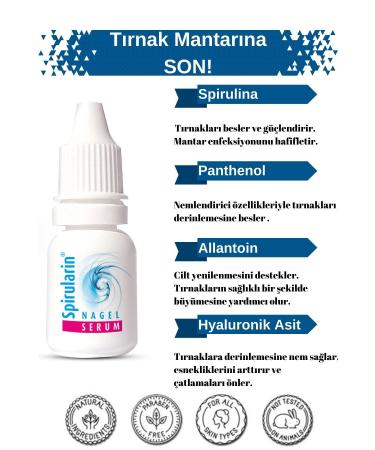 SPIRULARIN Nail Serum Fungus Drops 10ml