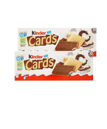 Kinder Cards 128 gr 2 Pieces
