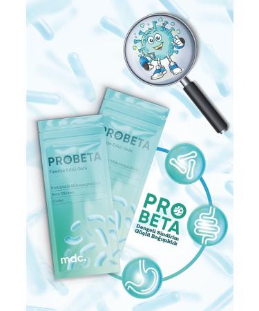 MDC Probeta 20 Sachets (BETA GLUCAN ZINC PROBIOTIC MICROORGANISMS) - Buy Online on GoSupps.com