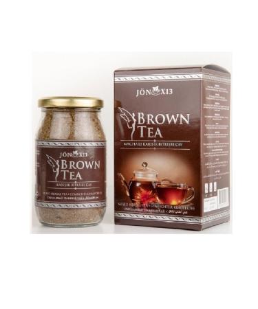 j nx13 Brown Brown Tea Macha Mixed Herbal Tea 300 gr 45 Days Browntea Herbal Tea