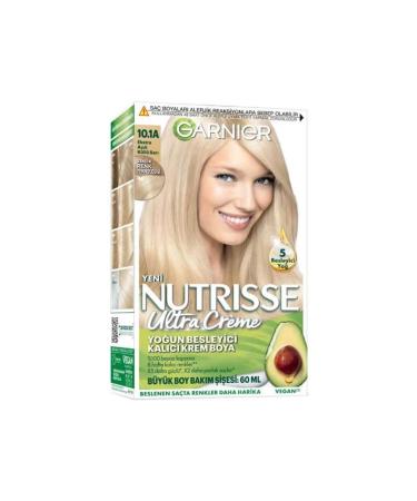 Garnier Nutrisse Ultra Creme Hair Dye 10-1A Extra Light Ash