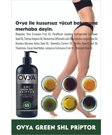 ovya Anti Cellulite G5 Professional Massage Oil 6 In 1 Shl Priptor 6x1000 ml - Buy Online on GoSupps.com