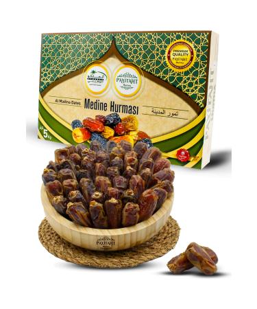 Payitaht Dates Medina Me ruk (Mebrum) Dates 5kg - New Crop - Thin Shelled Nutritious Durable 8681506271799