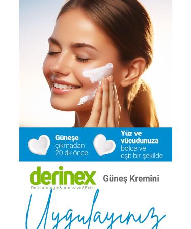 Derinex Sunscreen Cream Spf 50 For Sensitive Skin 50 ml - Buy Online on GoSupps.com