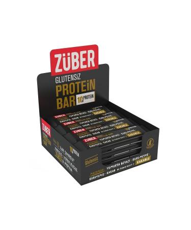 Z ber Almond Cocoa Hazelnut Gluten Free Natural Fiber Protein Bar X 3 Advantage Package - Buy Online on GoSupps.com