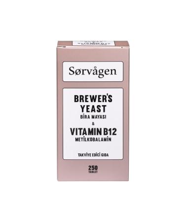 Sorvagen Brewer's Yeast Vitamin B12 Breast Milk Booster 250 Tablets