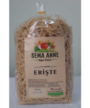 Semaanne Natural Homemade Plain Noodles (pasta) 1000gr