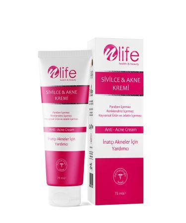 NLife Anti-Acne Face Care Cream Complete Repair All Skin 75 ml