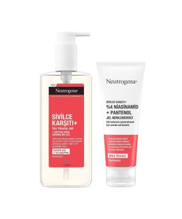 Neutrogena Anti-Acne Cleansing Gel Moisturizer Inseparable Duo - Buy Online on GoSupps.com