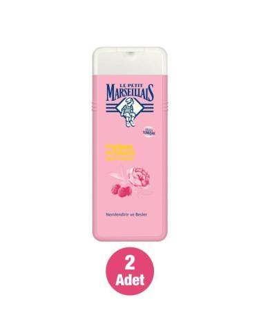 Le Petit Marseillais Shower Gel Raspberry And Peony 400 Ml X2