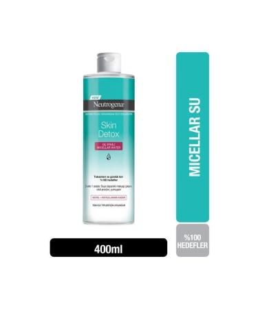 Neutrogena Skin Detox Triple Action Micellar Water 400ml - Buy Online on GoSupps.com