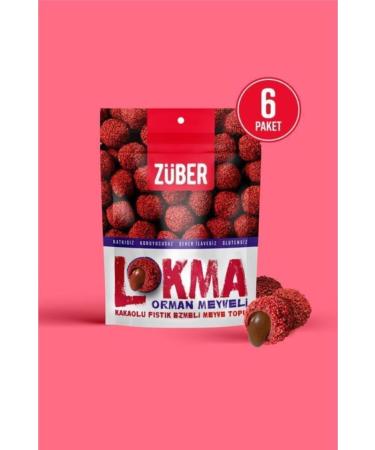 Z ber Lokma Forest Fruit 96g X 6 Pieces - Buy Online on GoSupps.com