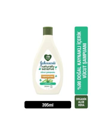 Johnson's Baby Natural Organic Body Wash 395ml