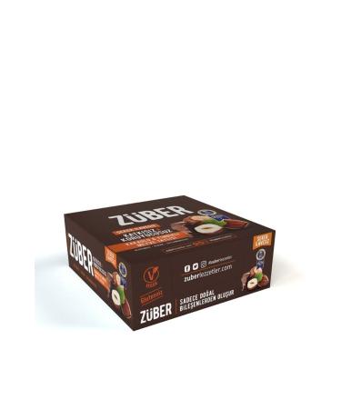 Zuber Fruit Bar Hazelnut and Cocoa 40g X 12 Pieces - Buy Online on GoSupps.com