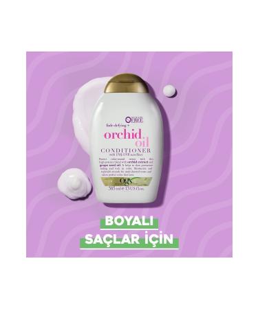 OGX Color Protect Orchid Oil Sulfate-Free Conditioner 385 ml - Buy Online on GoSupps.com