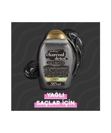 OGX Purifying Charcoal Detox Sulfate-Free Shampoo 385 ml - Buy Online on GoSupps.com