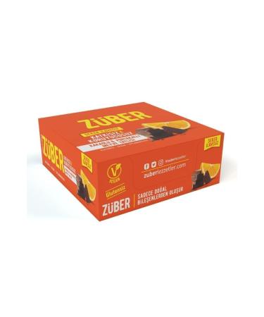 Z ber Cocoa and Orange Fruit Bar 40 Gr X 12 Pieces - Buy Online on GoSupps.com